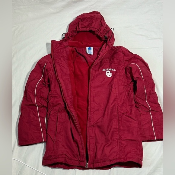 RARE Oklahoma Sooners NCAA Jacket Size S - Picture 3 of 7